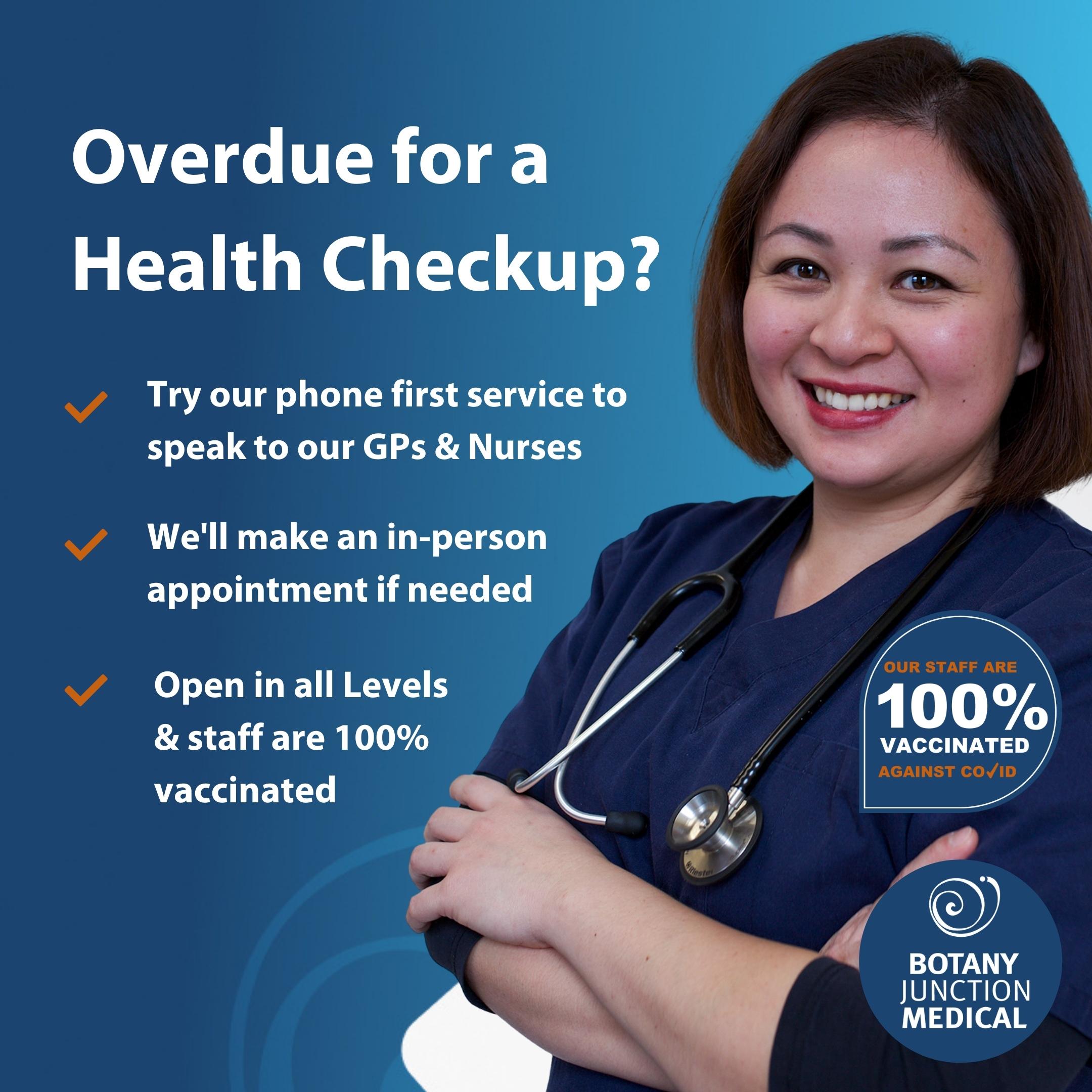 Low cost healthcare services and fees in Botany Botany Junction doctors