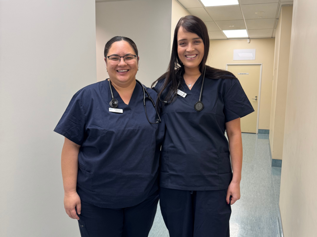 Dr. Derryn and Dr. Roimata