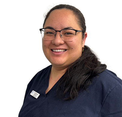 Photo of Dr Roimata Herman showing shoulders and smilling face